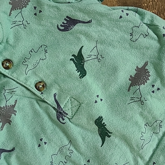 Dinosaur & Shark Bodysuit w/pants NWOT - Picture 5 of 6